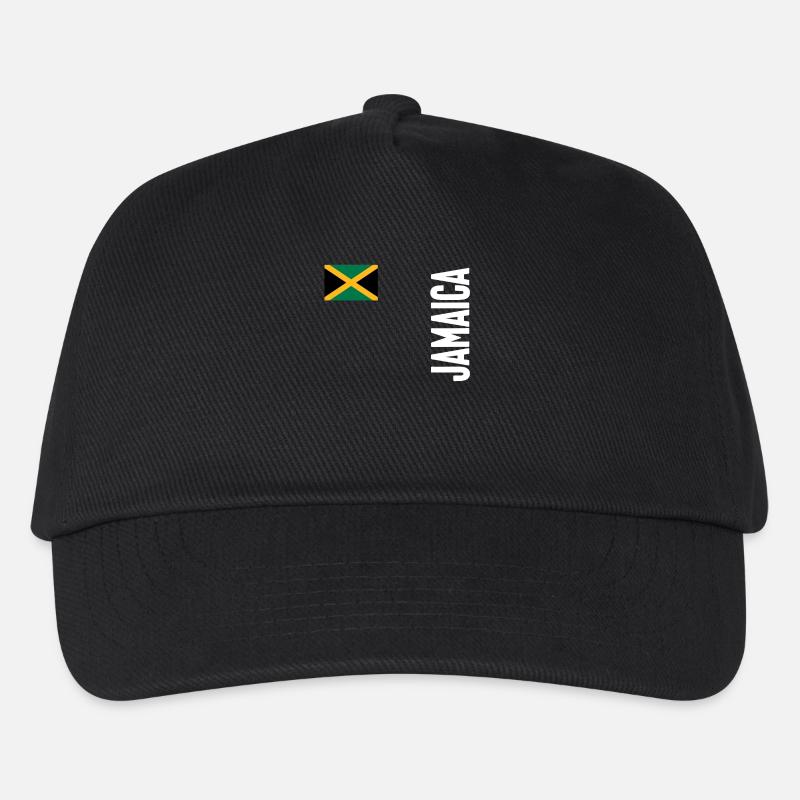 Jamaïque Jamaïque Rasta Raggea Drapeau Rastafari - Casquette de baseball Enfant - noir