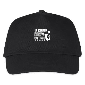 Cheerleading Wasn't Easy - Kids’ Baseball Cap - black - Front