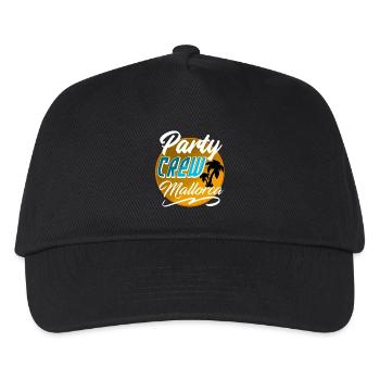 Party Crew Mallorca - Kids’ Baseball Cap - black - Front