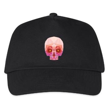 Ruby Skull - Kids’ Baseball Cap - black - Front