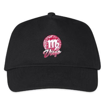 Virgo Horoscope Sign Of Zodiac - Kids’ Baseball Cap - black - Front
