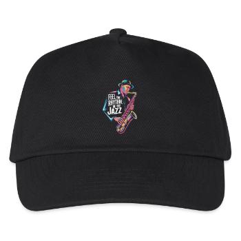 Feel the rhythm, be the jazz - Kids’ Baseball Cap - black - Front