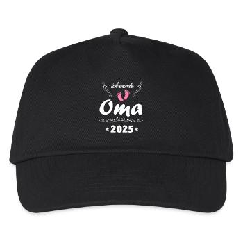 I'm going to be Grandma 2025 Grandma-to-be 2025 surprise - Kids’ Baseball Cap - black - Front