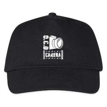Photographer Obsessive Camera Disorder - Kids’ Baseball Cap - black - Front