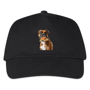 Boxer - Kinder Basecap - Schwarz - Vorne
