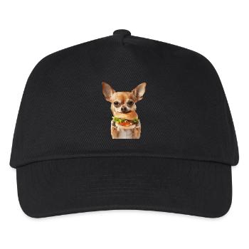 Chihuahua - Kinder Basecap - Schwarz - Vorne
