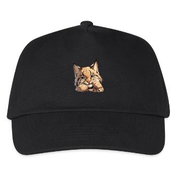 Bobcats Rotluchse Rotluchs Luchs - Kinder Basecap - Schwarz - Vorne
