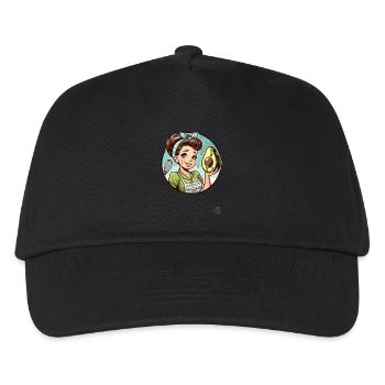 Femme au foyer rétro des années 1950 avec grand avocat - Casquette de baseball Enfant - noir - Devant