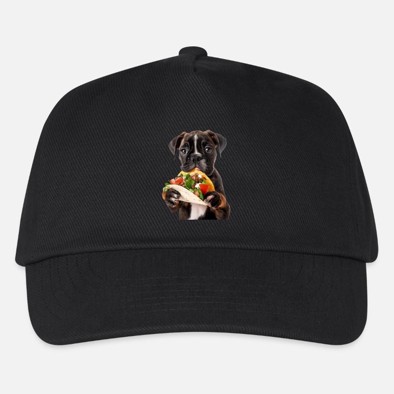 Boxer - Kinder Basecap - Schwarz