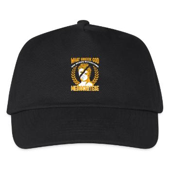 Was Average In Mediocretese Mythology - Kids’ Baseball Cap - black - Front