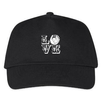 Baseball Love Baseball - Kids’ Baseball Cap - black - Front