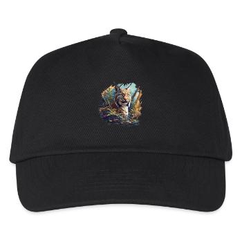 Bobcats Rotluchse Rotluchs Luchs - Kinder Basecap - Schwarz - Vorne