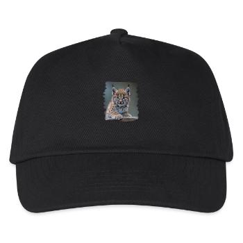 Bobcats Rotluchse Rotluchs Luchs - Kinder Basecap - Schwarz - Vorne