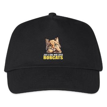 Bobcats Rotluchse Rotluchs Luchs - Kinder Basecap - Schwarz - Vorne