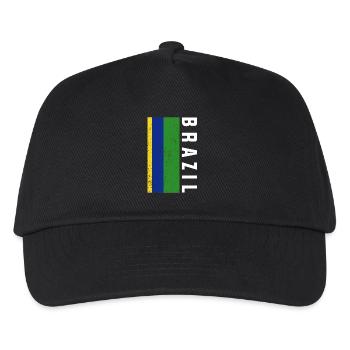 Brazil Brazil shirt Brazilian Rio de Janeirao - Kids’ Baseball Cap - black - Front