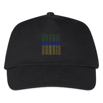 Brazil Brazil shirt Brazilian Rio de Janeirao - Kids’ Baseball Cap - black - Front
