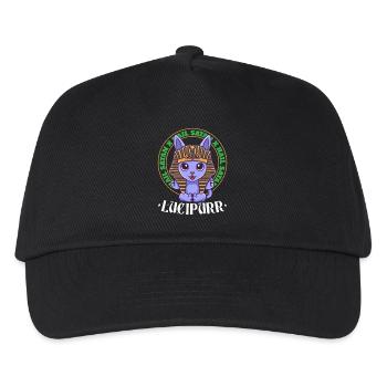 Hiéroglyphes Mythologie Lucipurr - Casquette de baseball Enfant - noir - Devant