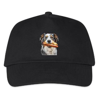 Australian Shepherd - Kids’ Baseball Cap - black - Front