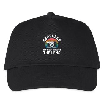Unfold Through the Lens Photographer - Kids’ Baseball Cap - black - Front