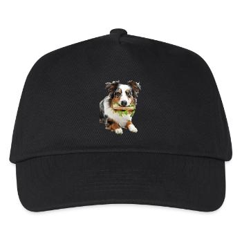 Australian Shepherd - Kids’ Baseball Cap - black - Front