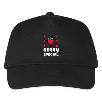 Berry Special Strawberry - Kids’ Baseball Cap - black - Front