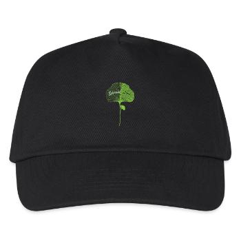 Ginkgo Liebe Ginkgo Love - Kids’ Baseball Cap - black - Front