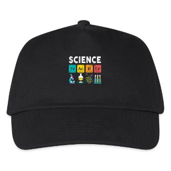 Science Teacher Chemistry Biology Physics Teacher - Kinder Basecap - Schwarz - Vorne