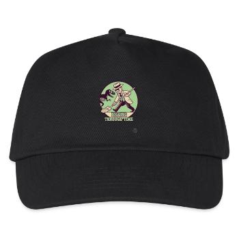 Vintage Retro Design: Archaeology Through Time - Kids’ Baseball Cap - black - Front