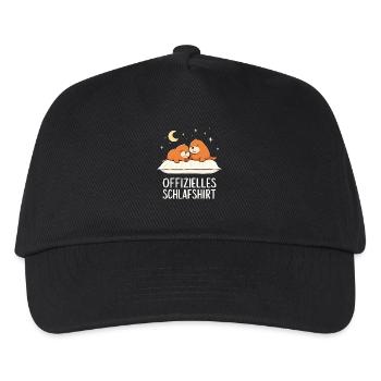 Official Sleep Shirt Walrus Walrus Pair - Kids’ Baseball Cap - black - Front