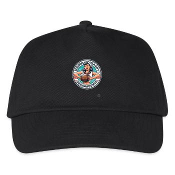Sailor girl with heavy coconut - Kids’ Baseball Cap - black - Front