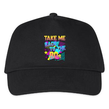 Ramenez-moi dans les années 80 - Casquette de baseball Enfant - noir - Devant