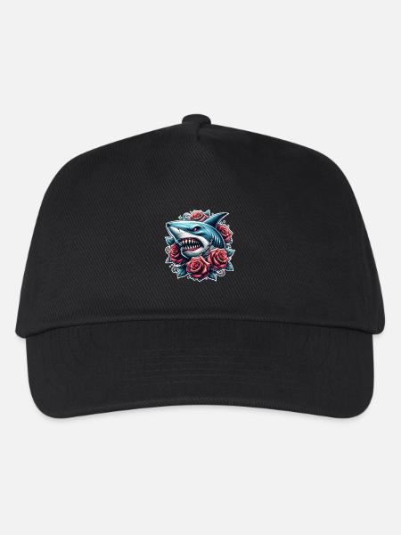 Hai Rosen - Kinder Basecap - Schwarz