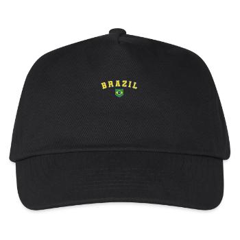 Brazil Brazil shirt Brazilian Rio de Janeirao - Kids’ Baseball Cap - black - Front
