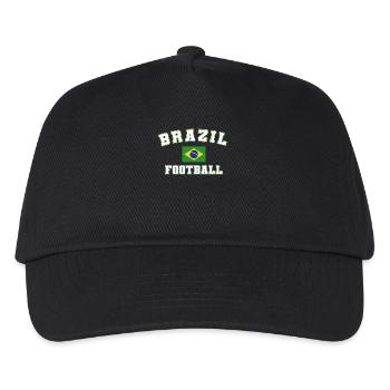 Brazil Brazil shirt Brazilian Rio de Janeirao - Kids’ Baseball Cap - black - Front