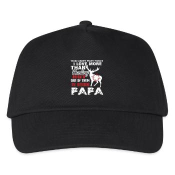Hunting Love Hunting And Being Papa - Kids’ Baseball Cap - black - Front
