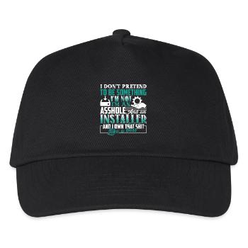 I'm An Installer Not Pretend To Be Something - Kids’ Baseball Cap - black - Front