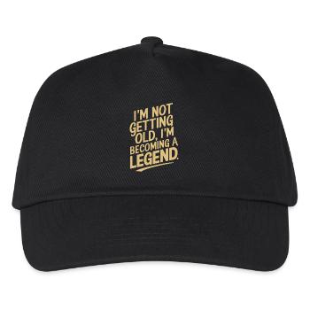 Je ne vieillis pas, je deviens une légende - Casquette de baseball Enfant - noir - Devant