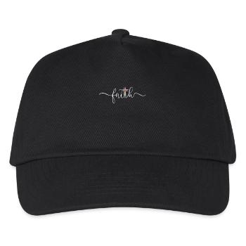 Treues Kreuz Kunst Faithful Cross Art - Kids’ Baseball Cap - black - Front