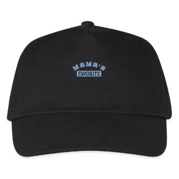Mom's Favorite Light Blue Gift Mom Son - Kids’ Baseball Cap - black - Front