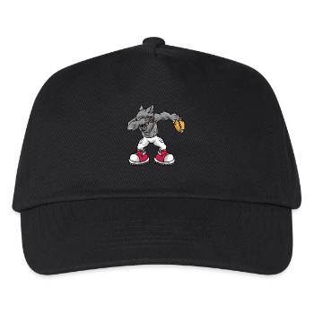 Rugby Footballer Werewolf Football - Kids’ Baseball Cap - black - Front