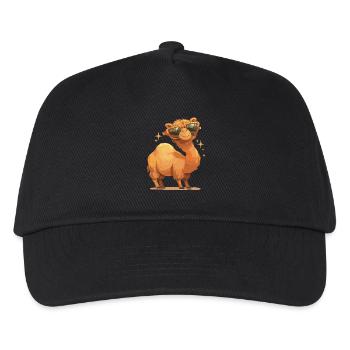 Camel Kamele Kamel - Kinder Basecap - Schwarz - Vorne