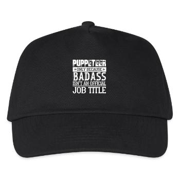 Puppeteer Isn't An Job Title - Kids’ Baseball Cap - black - Front