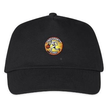 Unterhosen-Diebstahl vom Dieb - Kinder Basecap - Schwarz - Vorne
