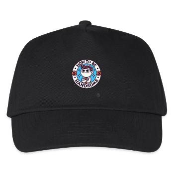 How to look good and attractive - Kids’ Baseball Cap - black - Front