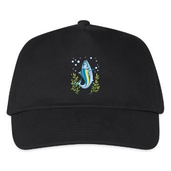 Albacore Lover - Kids’ Baseball Cap - black - Front