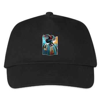 Parkour - Kids’ Baseball Cap - black - Front