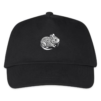 Gerbille tribale - Casquette de baseball Enfant - noir - Devant