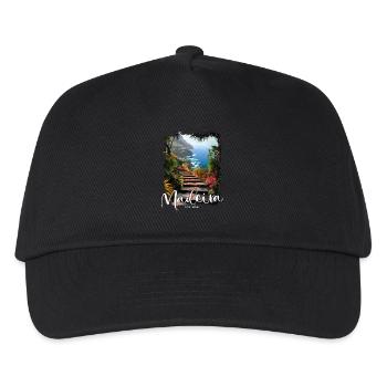 Madeira Island Portugal Vacation Souvenir Tours - Kids’ Baseball Cap - black - Front