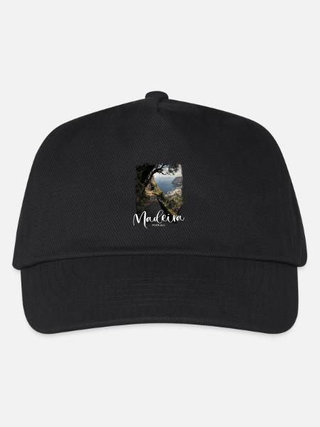 Île de Madère Portugal Vacances Visites Souvenirs - Casquette de baseball Enfant - noir
