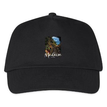 Madeira Island Portugal Vacation Souvenir Tours - Kids’ Baseball Cap - black - Front